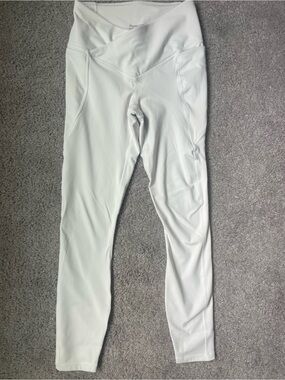 Fabletics White High-Rise Performance Leggings